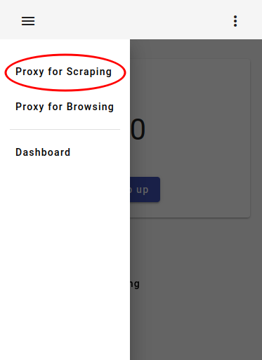 scraping proxy