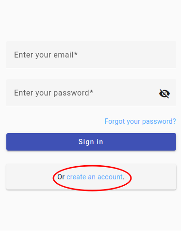 account app login